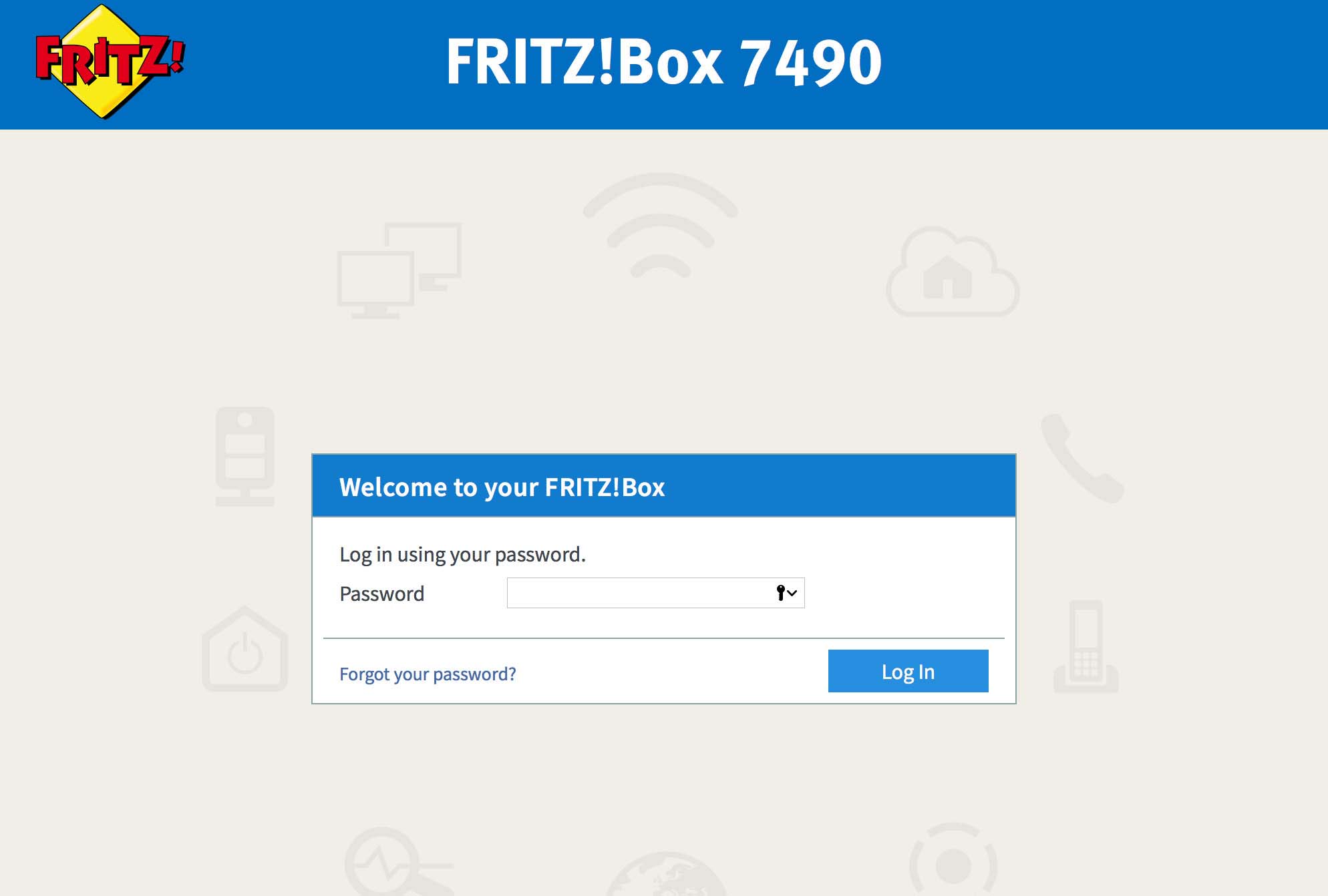 MyFritz.net login